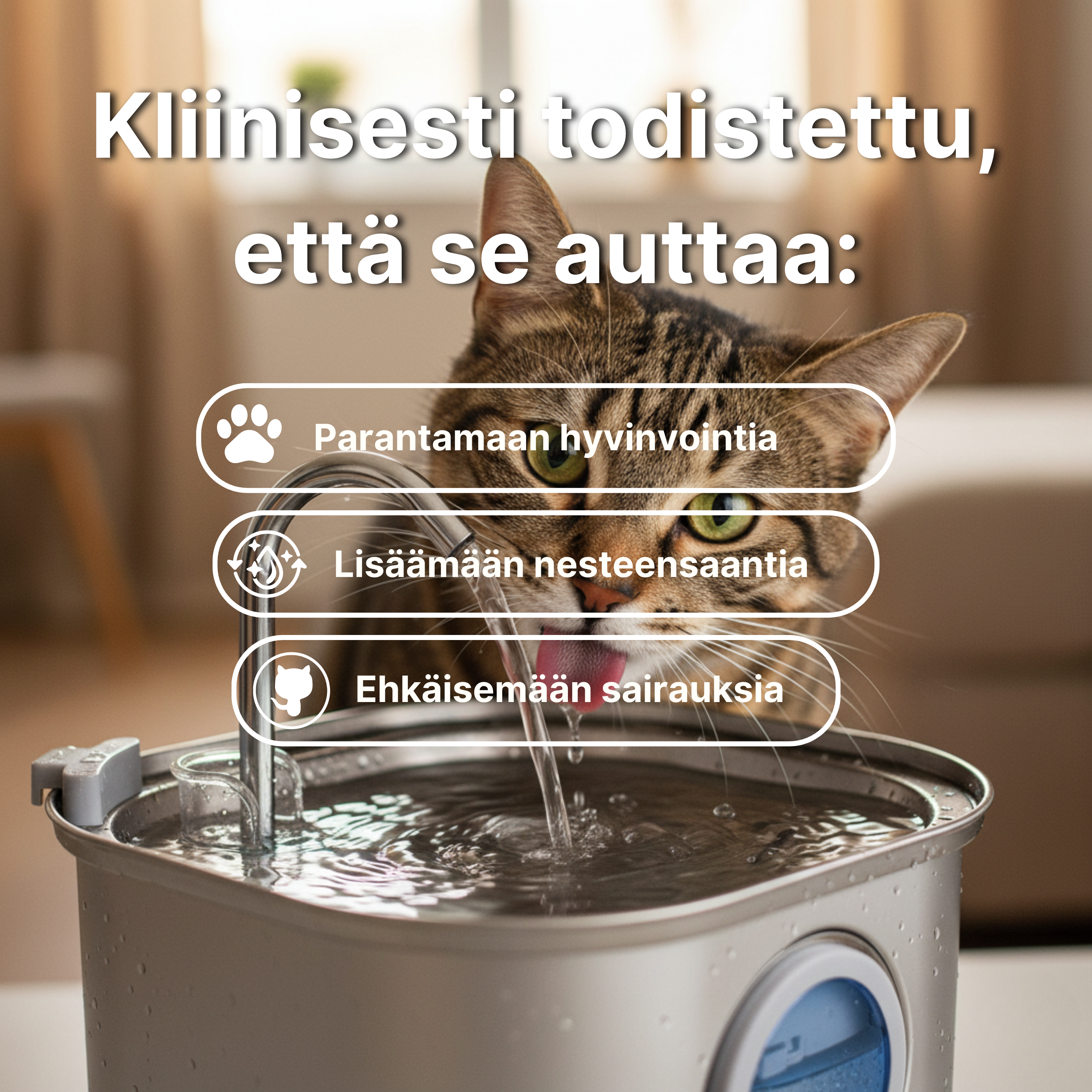 Cattellan Vesiautomaatti Ruostumattomasta Teräksestä