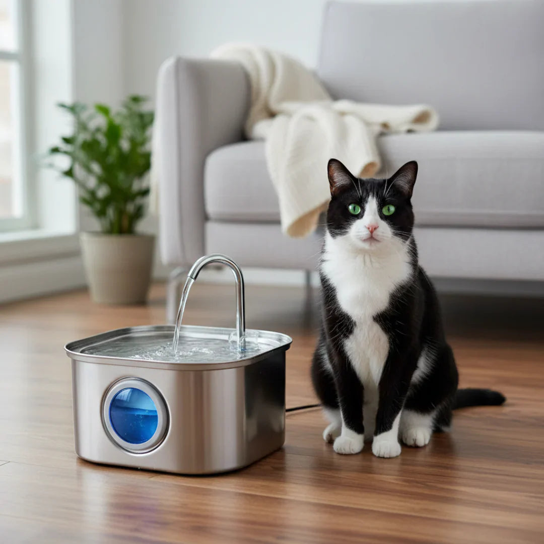 Cattellan Vesiautomaatti Ruostumattomasta Teräksestä